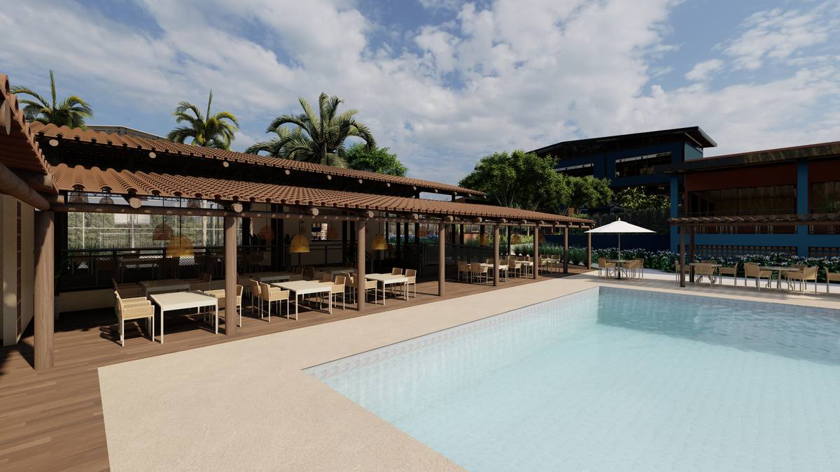 Restaurante e bar do clube